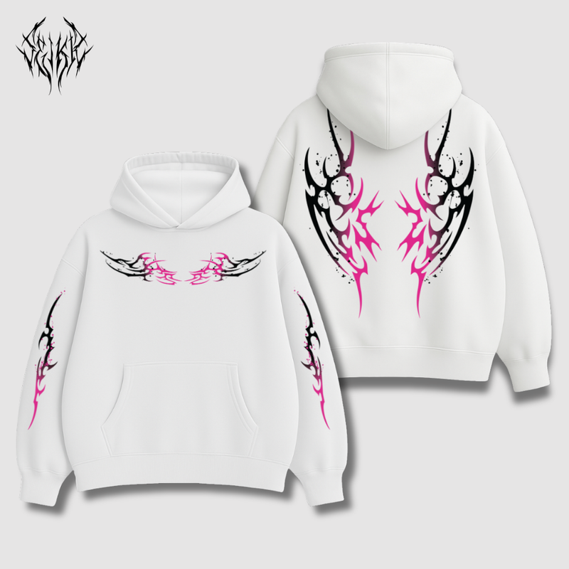 Hoodie - Blood Pink