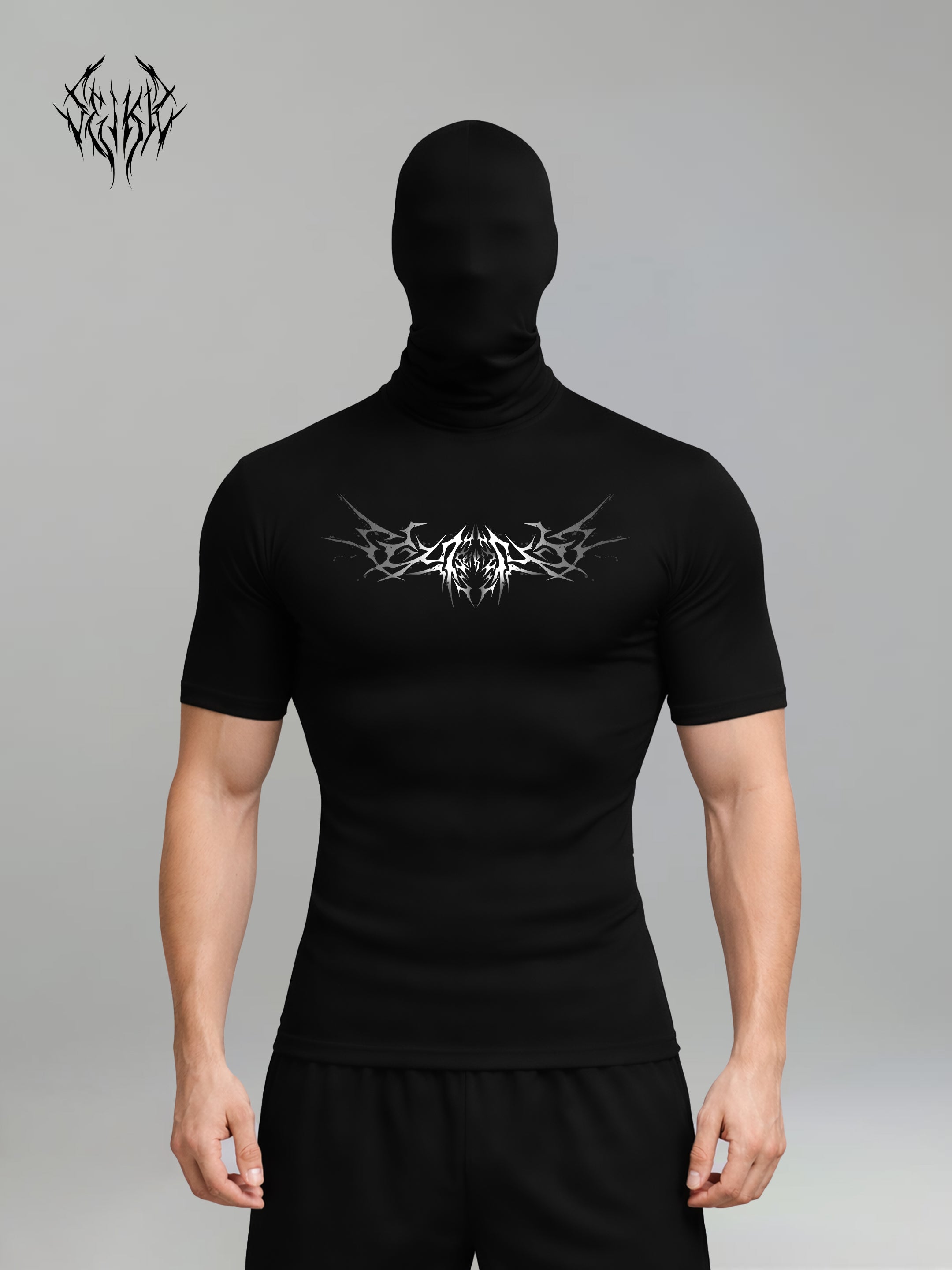 Compression Shirt - Blood Silver 2.0
