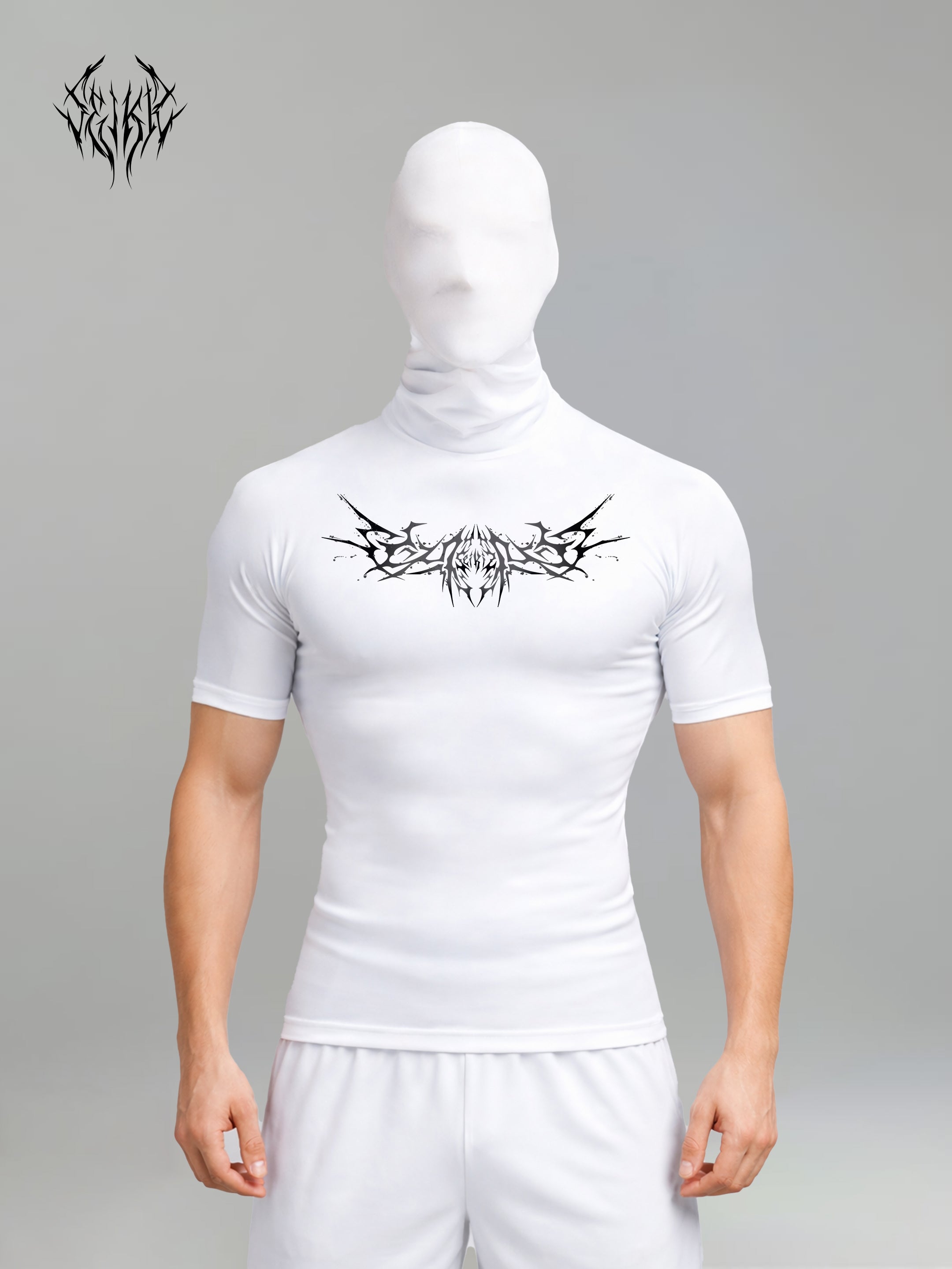 Compression Shirt - Blood Silver 2.0