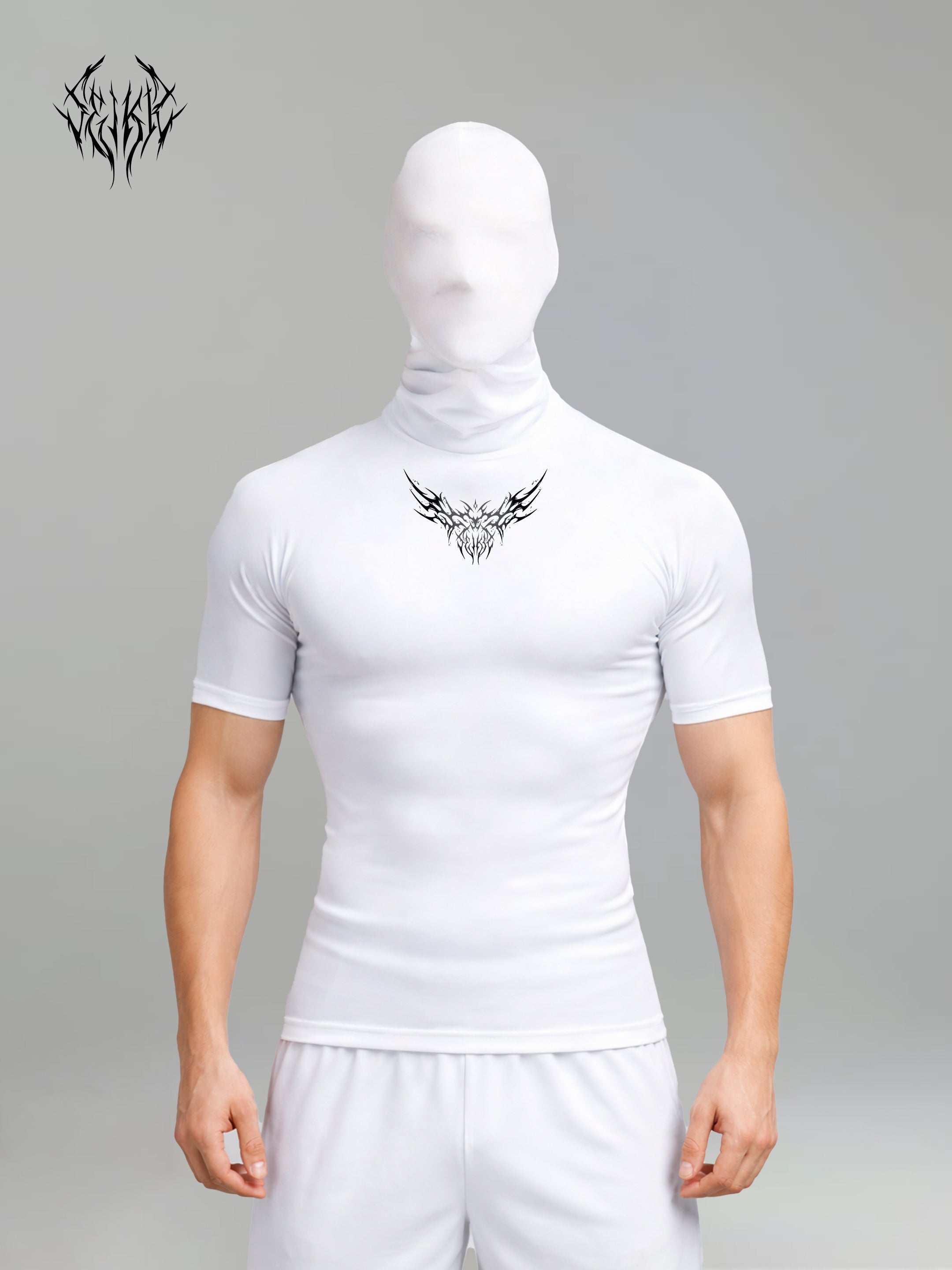 Compression Shirt - Blood Silver