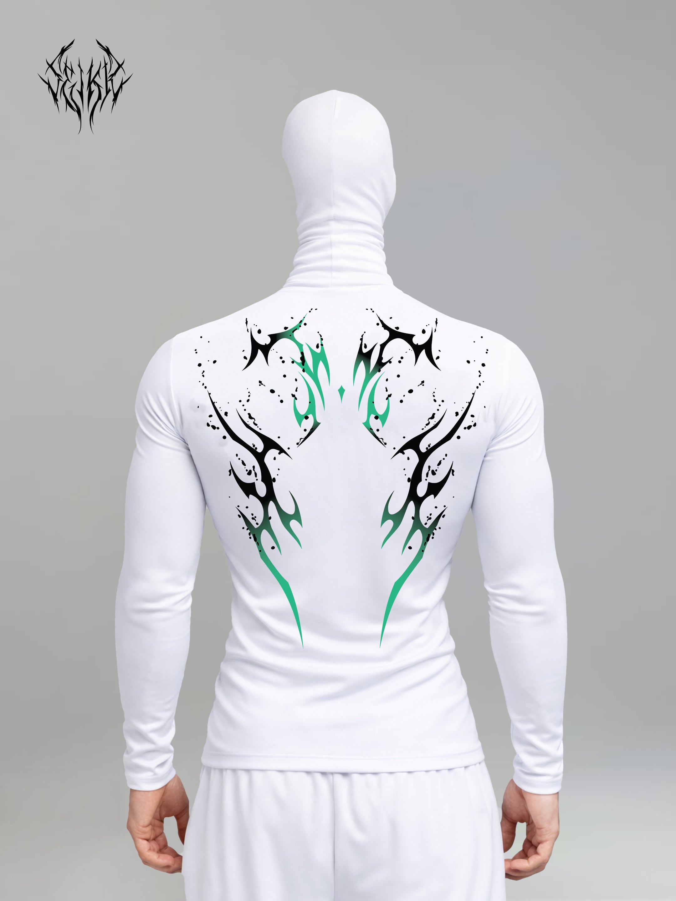 Long Sleeve Compression Shirt - Blood Mint