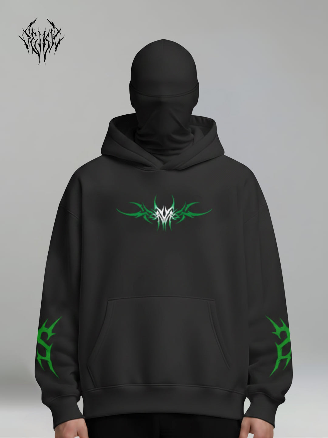Hoodie - Rune Green
