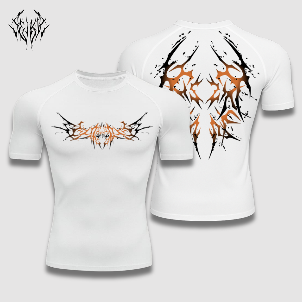 Compression Shirt - Blood Orange 2.0