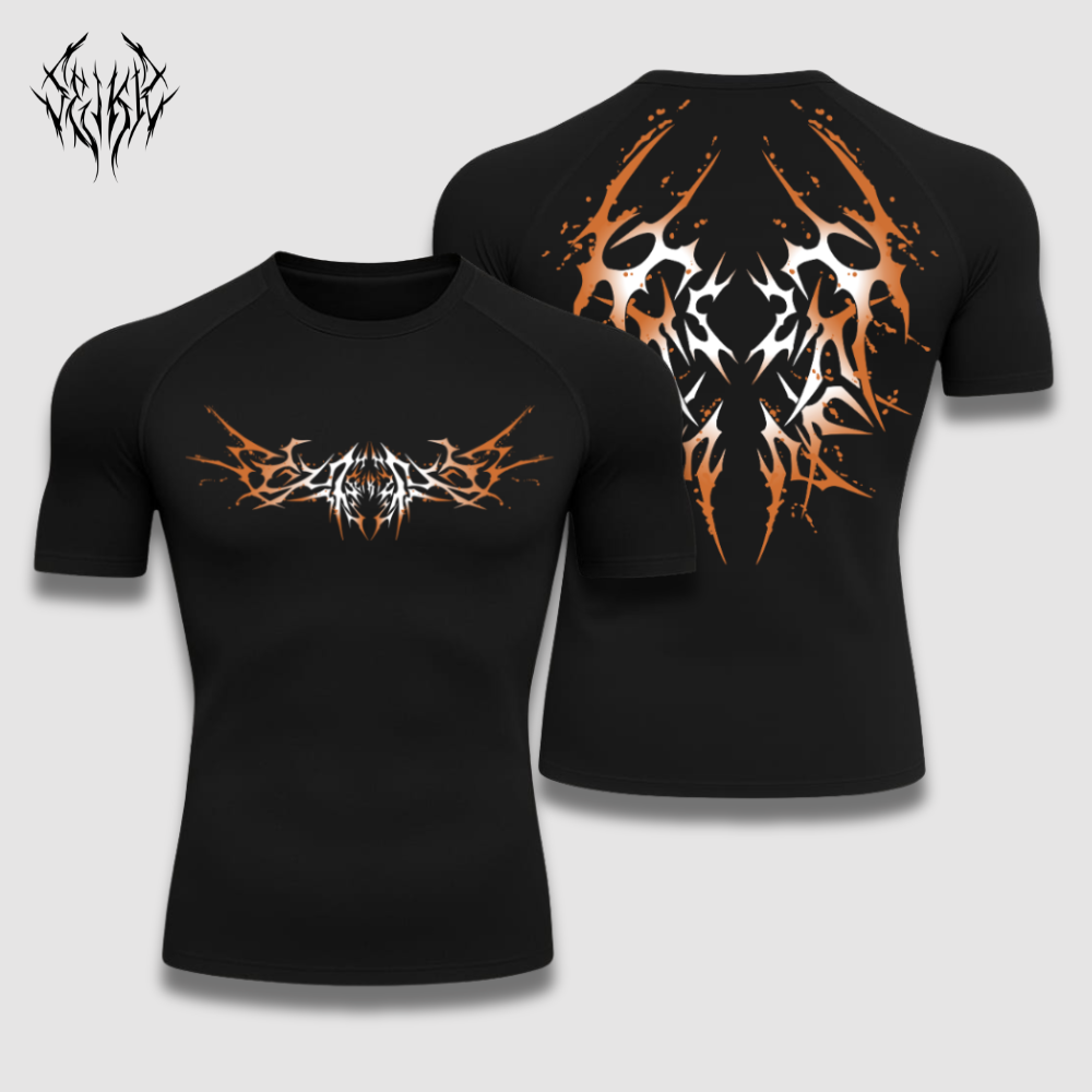 Compression Shirt - Blood Orange 2.0