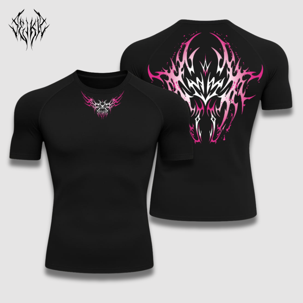 Compression Shirt - Blood Pink