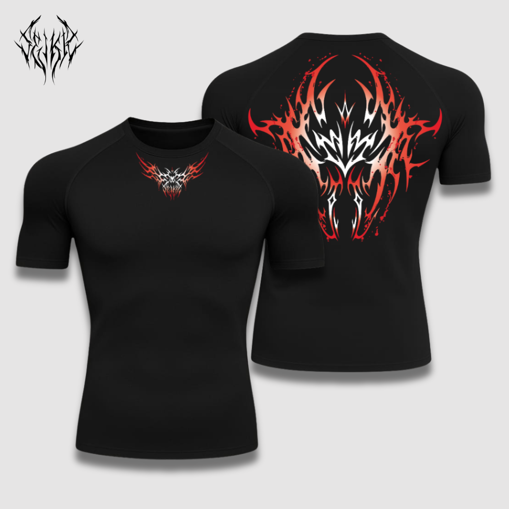 Compression Shirt - Blood Red