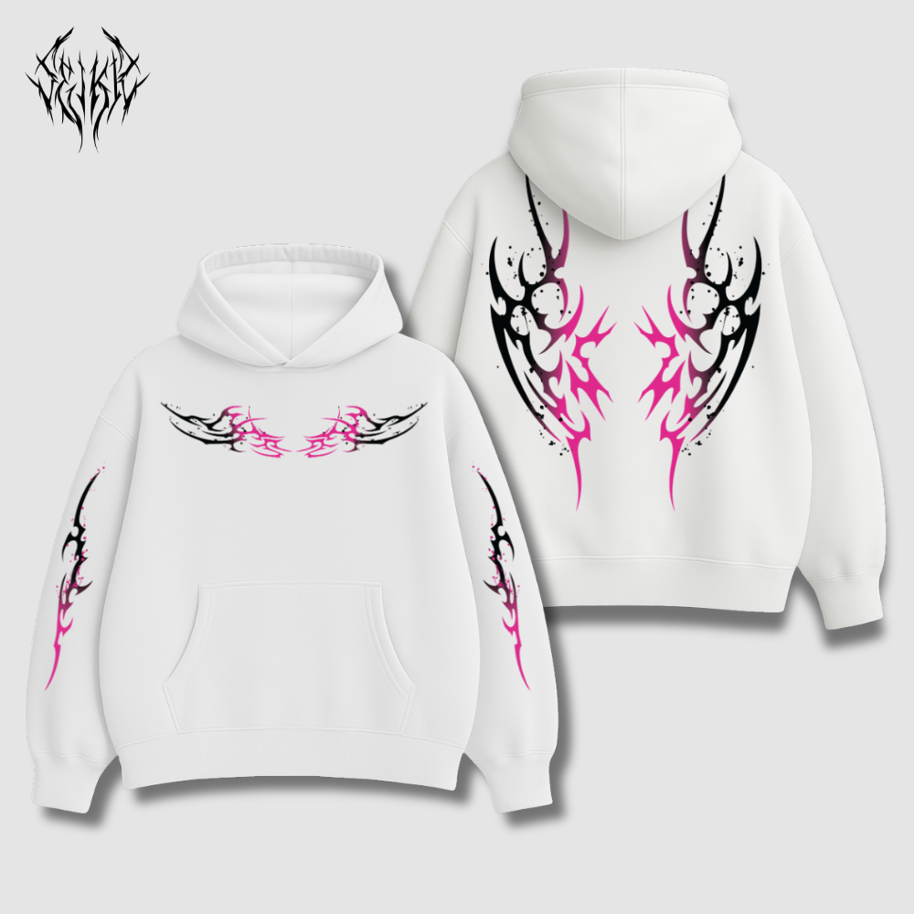 Hoodie - Blood Pink