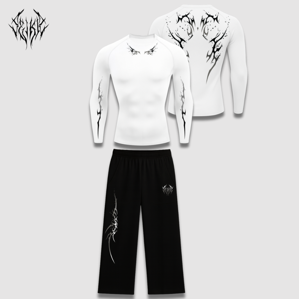 Full Gym Set - Blood Silver