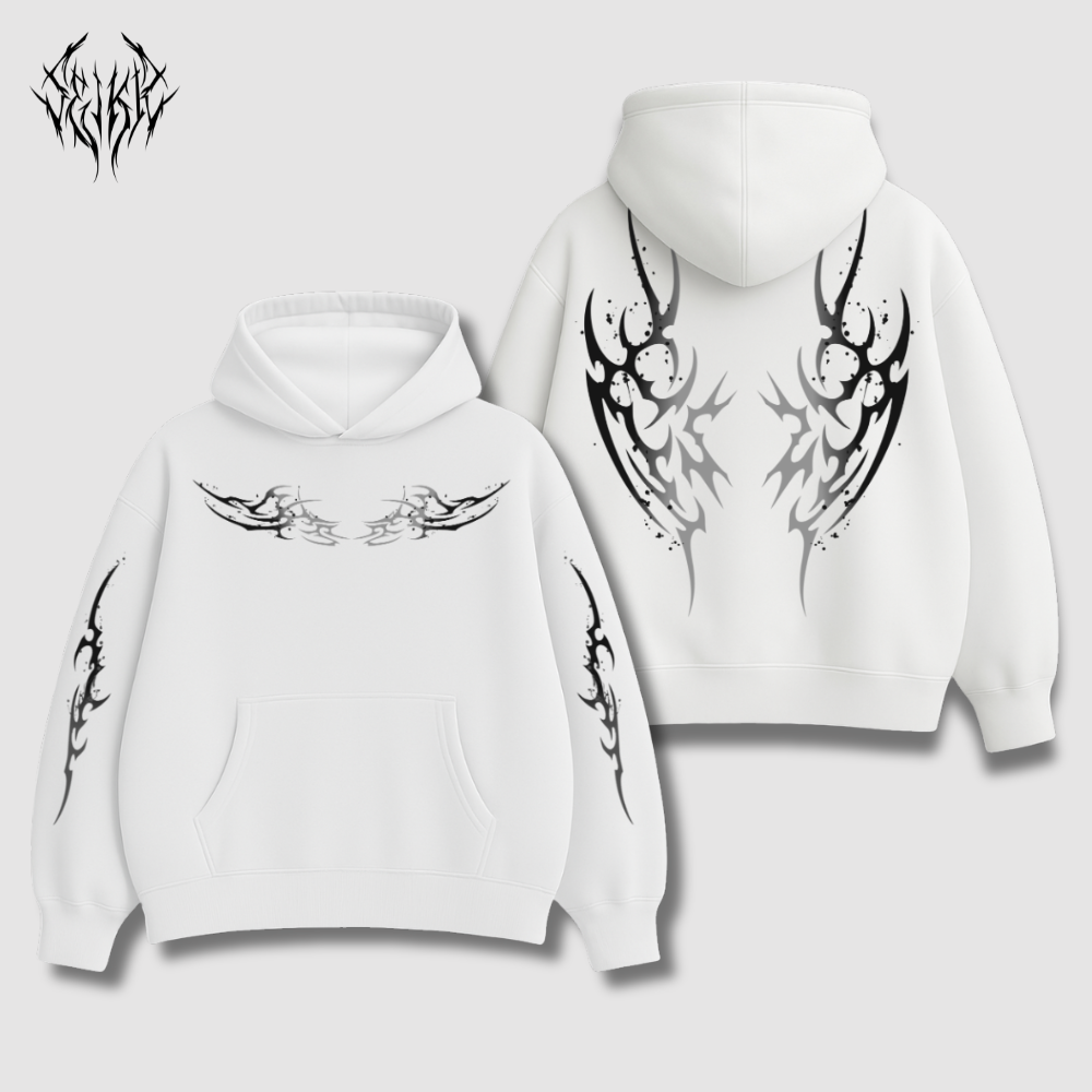 Hoodie - Blood Silver