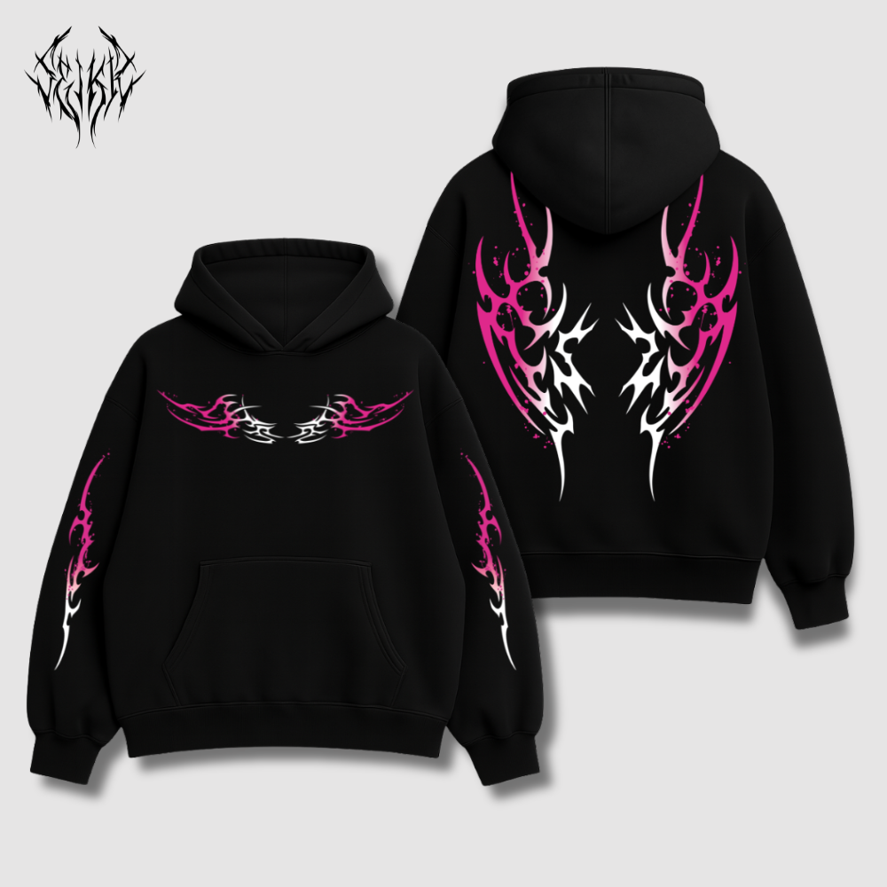 Hoodie - Blood Pink