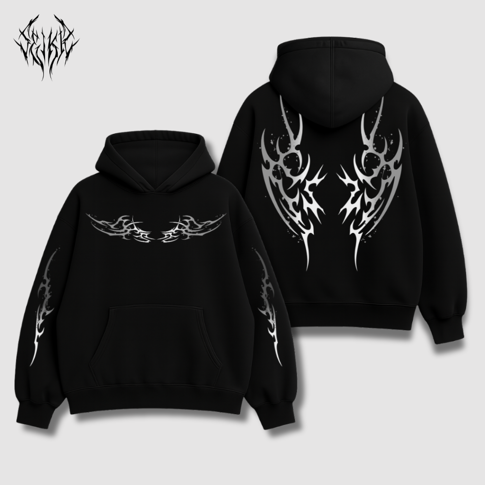 Hoodie - Blood Silver
