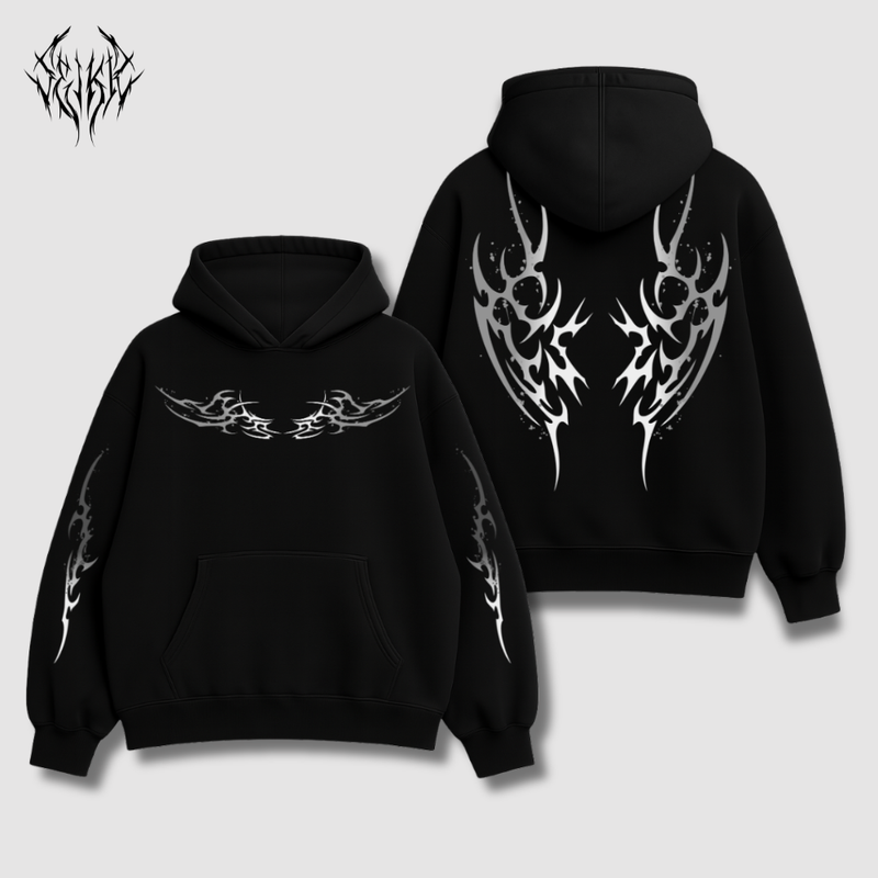 Hoodie - Blood Silver