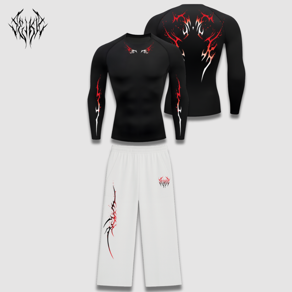 Full Gym Set - Blood Red